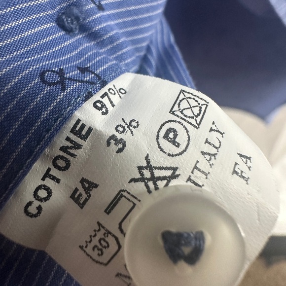 Francesco Casola anchor blue long sleeve shirt - Picture 3 of 8